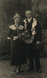 1936_Stockh-Herm.jpg - Königspaar 1936 Hermann Stockhorst und Anna Engbers.